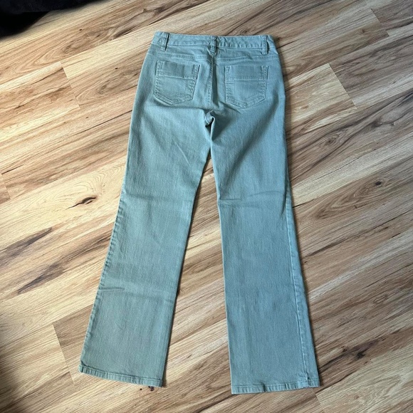 Denver Hayes Olive Green Jean Trousers - Picture 8 of 8